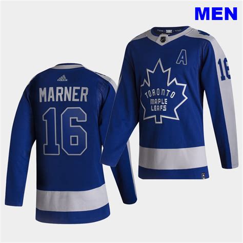 Toronto Maple Leafs Mitchell Marner Reverse Retro Blue Special