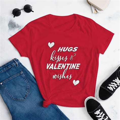 Hugs Kisses And Valentine Wishes Happy Valentines Etsy In 2021