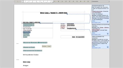 Briefvorlage Din 5008 Kostenlos Openoffice