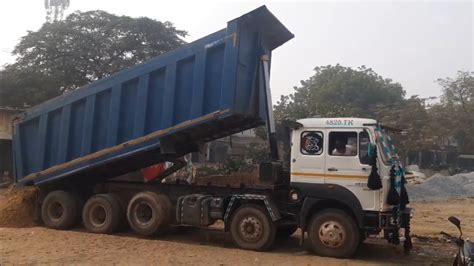 TATA 4825 Hyva BS6 16 Chakka Loaded With 1170 Ft Balu YouTube