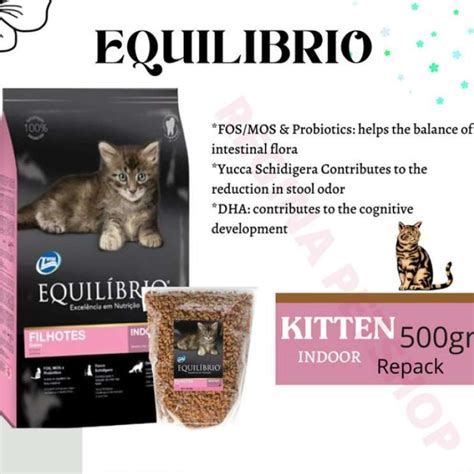 Promo Equilibrio Kitten Makanan Anak Kucing Cat Food Gr Repack