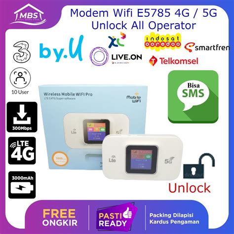 Jual Modem Wifi G G Lte Mifi E Pro Unlock All Operator Fdd