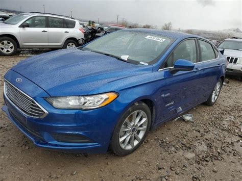 2017 Ford Fusion Se Hybrid For Sale Ut Salt Lake City Tue May 07 2024 Used