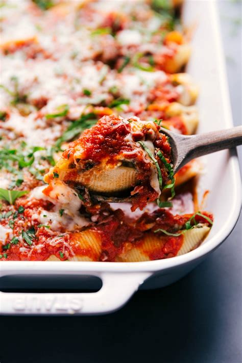 Stuffed Shells With Sausage Chelsea S Messy Apron