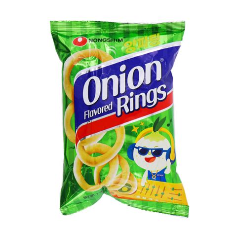 农心 洋葱圈 Nongshim Onion Rings 90g HappyGo Asian Market