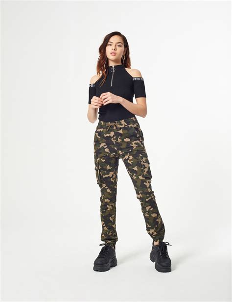 Collection Tendances Mod Les Tenue Pantalon Cargo Femme