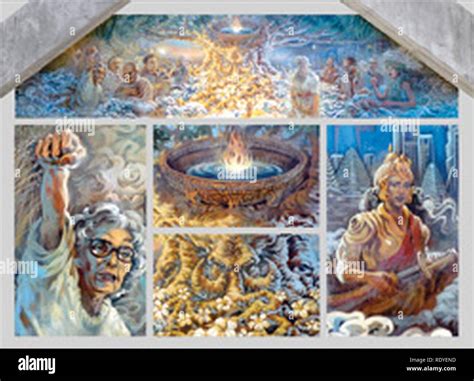 Asian and Pacific Islander Mural Stock Photo - Alamy