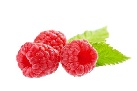 Premium Photo Ripe Raspberry Isolated On White Background