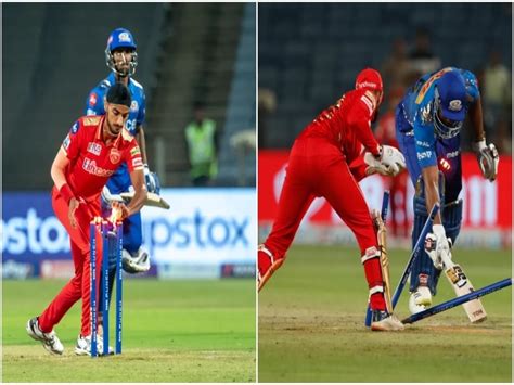 Ipl Pbks Won The Match By Runs Against Mi In Match At Mca