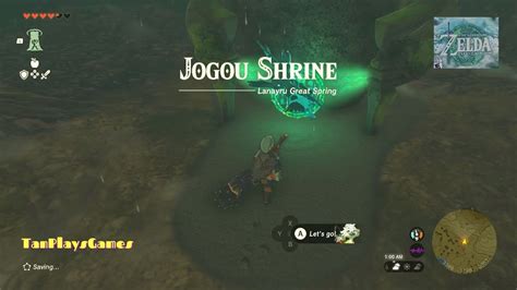 Jogou Shrine Walkthrough Zelda Tears Of The Kingdom Youtube