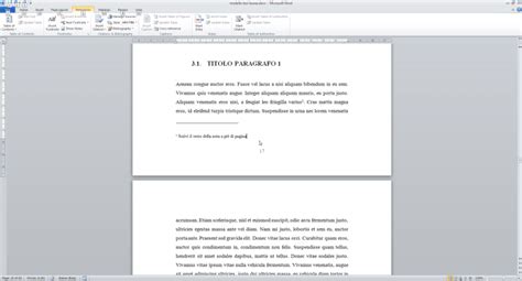 Come Impaginare Una Tesi Di Laurea Con Ms Word Pagination