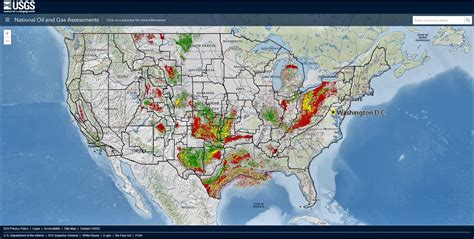 Oil Fields Map In Usa