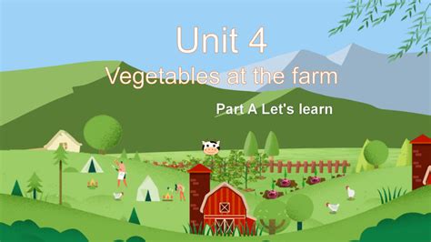 Unit4 At the farm A let s learn 课件 共22张PPT 21世纪教育网