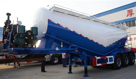 Professional Tons Bulk Cement Tanker Trailer Cbm Cement Silo Trailer