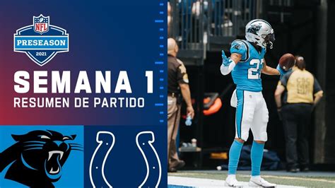 Carolina Panthers Vs Indianapolis Colts Nfl Game Highlights