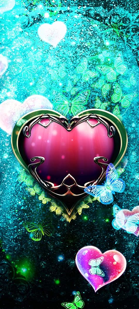 Share Glitter Heart Wallpaper Latest In Cdgdbentre