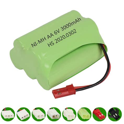 V Mah Nimh Battery For Remote Control Cars Robots Tanks Gun Boats