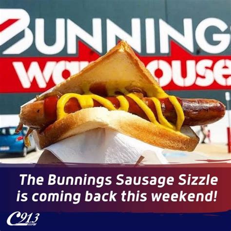 AT LAST! The Bunnings snag is coming back to NSW… | c91.3FM Macarthur's ...