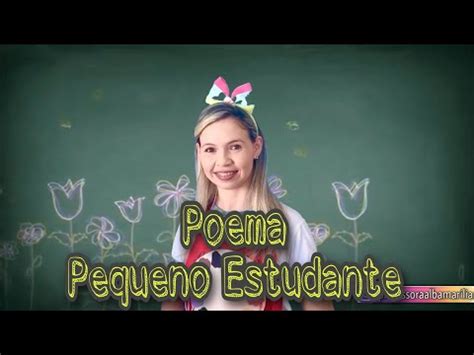 Professora Alba Marilia Poema Pequeno Estudante Autora Profa Alba