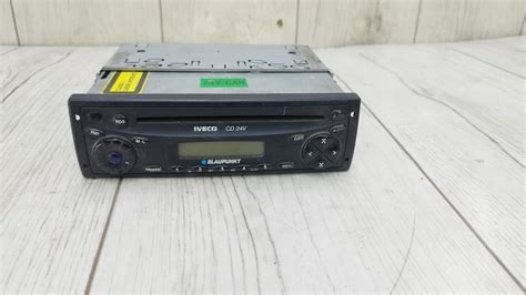 RADIO IVECO CD 24 BLAUPUNKT SPRAWNE GWARANCJA 13447743633 Oficjalne