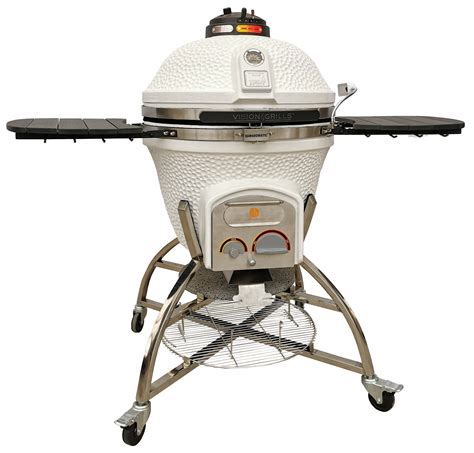 Vision Grills Elite Seires Maxis Kamado Charcoal Grill With Smoker