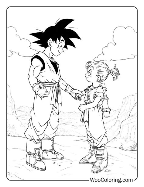 100 Goku Coloring Pages Free Printable Pdf Woo Coloring