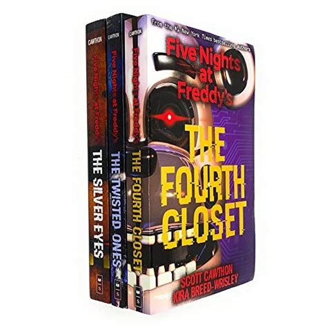 Five Nights At Freddys 3 Books Collection Set The Silver Eyes The Fourth Closet The Twisted