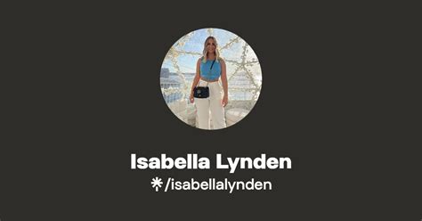 Isabella Lynden Tiktok Linktree