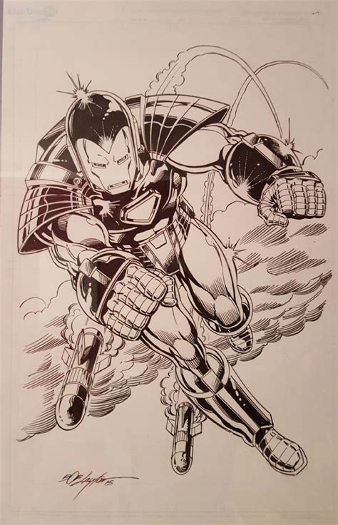 Iron Man Silver Centurion By Bob Layton In Fernando Montes S Comic