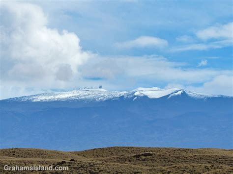 Snow on Mauna Kea | Graham's Island