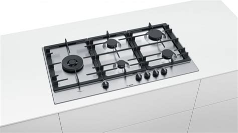 Buy Bosch PCS9A5C90I Built In Gas Hob 90cm Stainless Steel 5 Burner