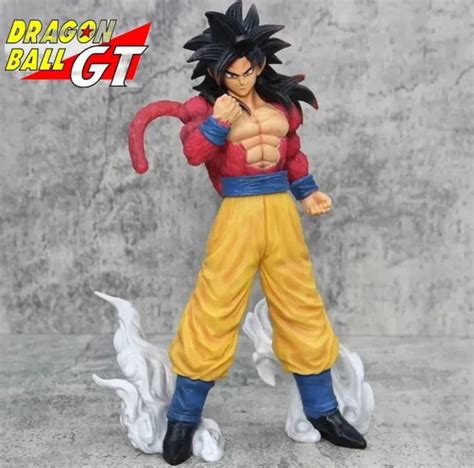 DRAGON BALL GT Figurine Son Goku Super Sayan 4 Statuette 30cm Jouet