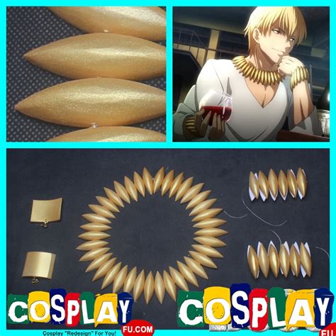 12 Sets Of Gilgamesh Cosplay Costume Wig Props And Accessories