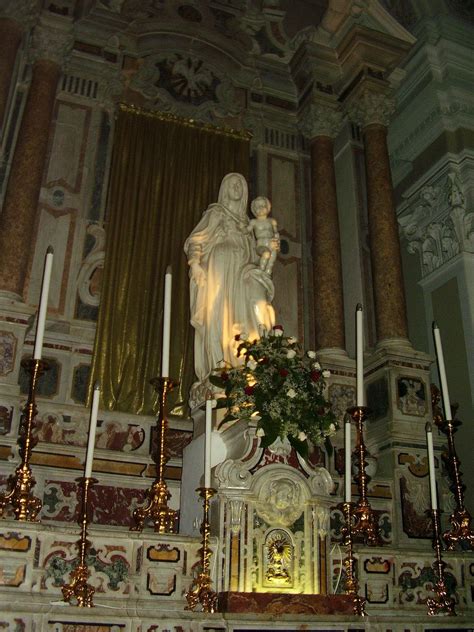 Madonna Della Neve Altare A Vibo Valentia Duomo Di Santa Maria