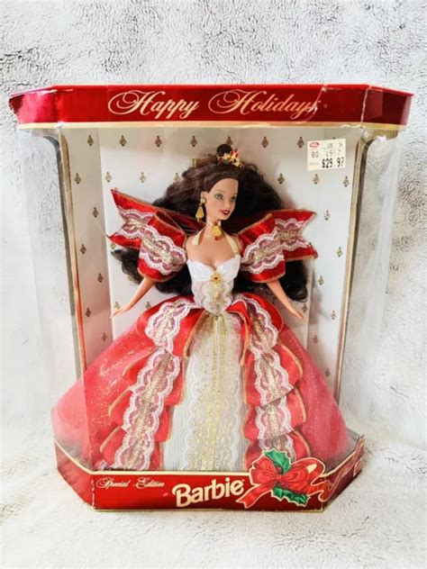 Rare Happy Holidays Th Anniversary Special Edition Barbie New In Box