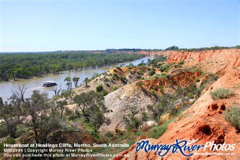 Houseboat At Headings Cliffs Murtho South Australia