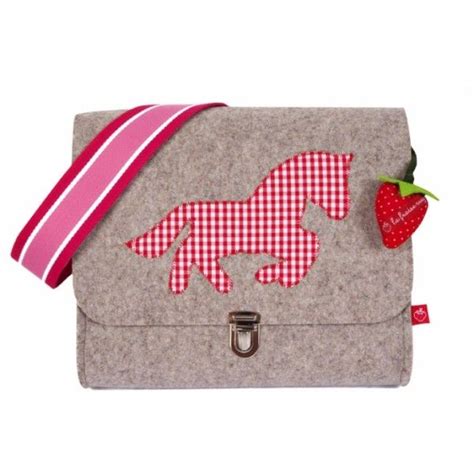 Kindergartentasche Filz Pferd Kindergartentasche Taschen Kinder Tasche