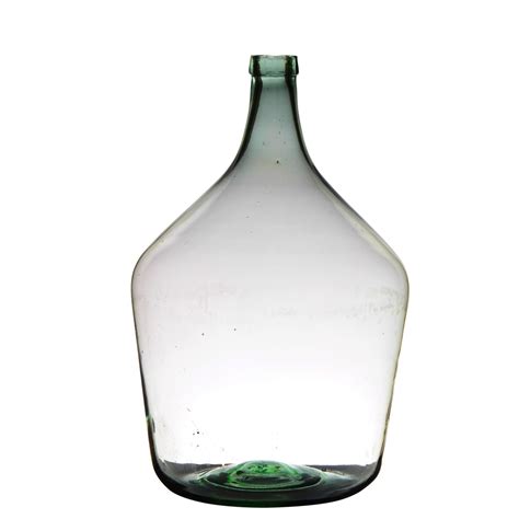 18 Large Mouth Blown Glass Bottle