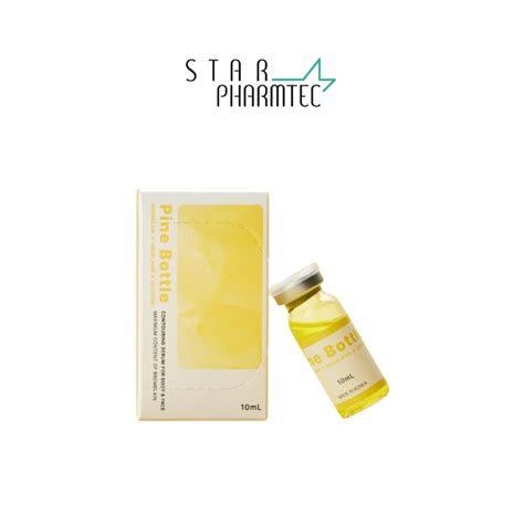 Buy Pinebottle 10ml X 5vials Fatdissolving Lipolysis Lemonbottle From