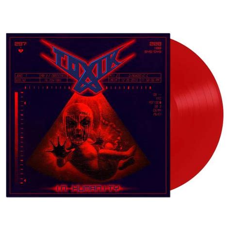 Toxik In Humanity Reissue Limited Edition Red Vinyl Lp Jpc