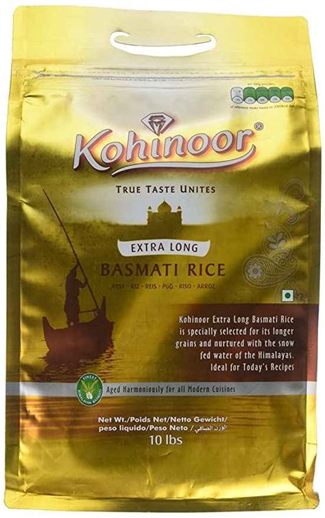 Buy Kohinoor Gold Extra Long Basmati Rice 10 Lbs India Cash And Carry