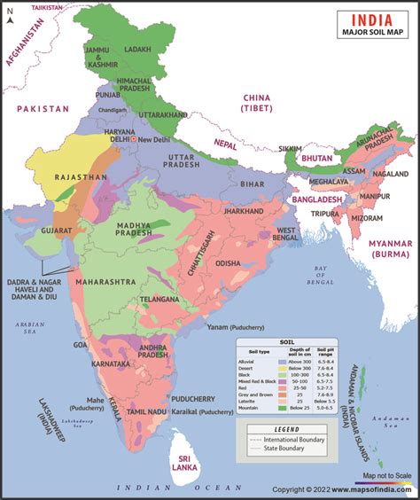 Soil Map of India | Define Types of Soils in India