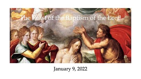 Pax Christi Lexington Mass The Feast Of The Baptism Of The Lord On