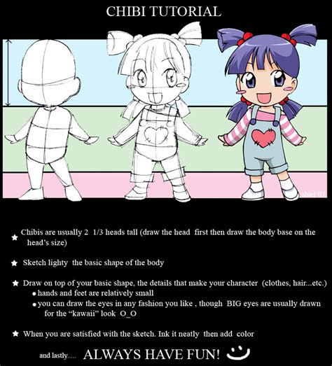 Chibi Tutorial by nekoshiei on DeviantArt