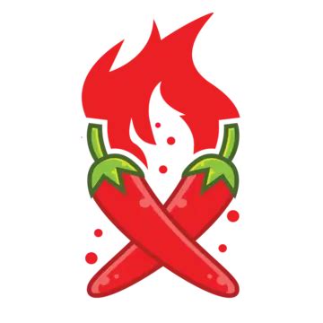 Hot Cartoon Clipart Vector Hot Chilli Cartoon Vector Illustration Chilli Vegan Vegetable PNG