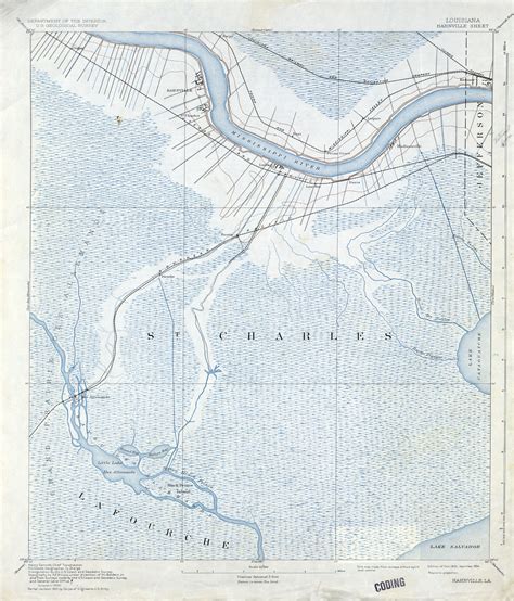 Louisiana Topographic Maps Perry Casta Eda Map Collection Ut