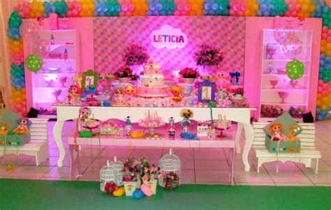 Festa De Letícia Com O Tema Lalaloopsy