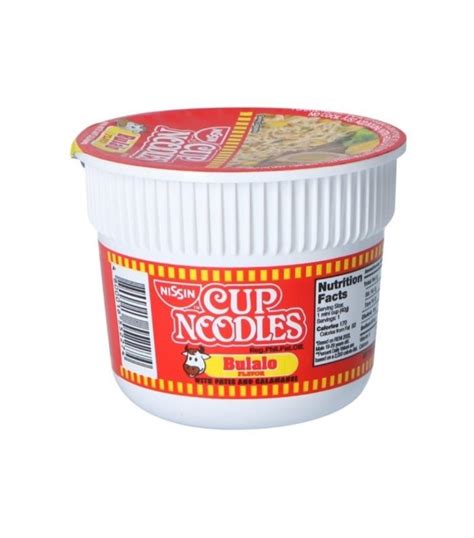 Cup Noodle Mini Bulalo Nissin 40g Clt Enterprise