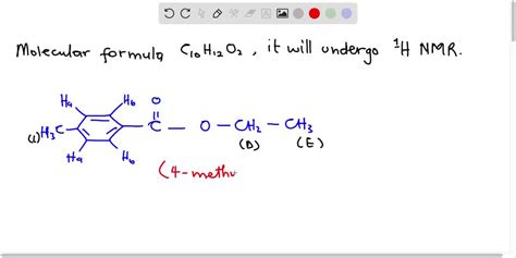 SOLVED An Unknown Compound Has Molecular Formula Of C10H12O2 Its 1H