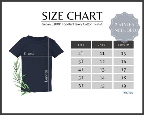 Gildan Youth Size Chart Age